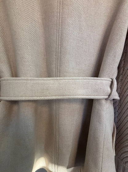 oat Veronica Beard cable knit wool jacket, S