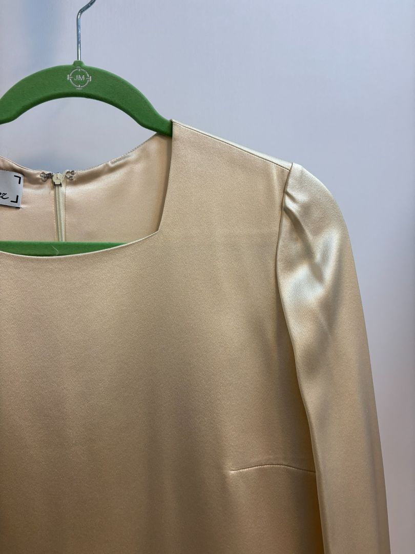 ivory Lourdes Chavez silk top, S