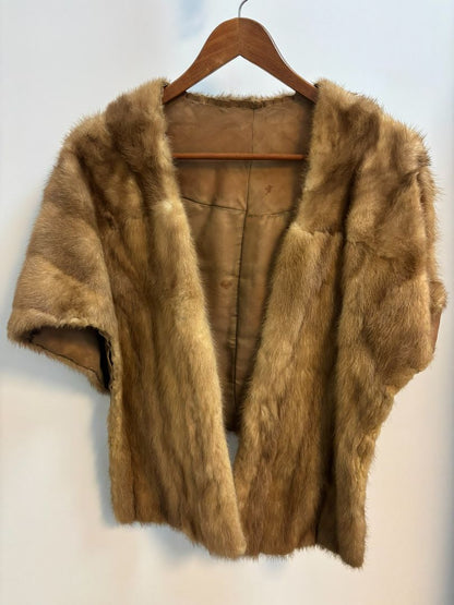 light brown NA stole, OS