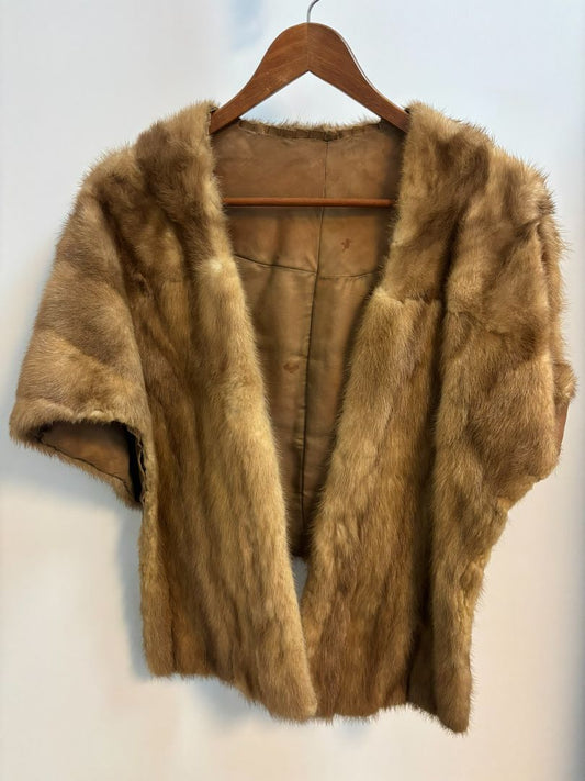 light brown NA stole, OS