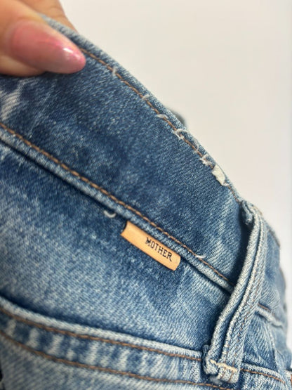 light denim wash MOTHER jeans, 28