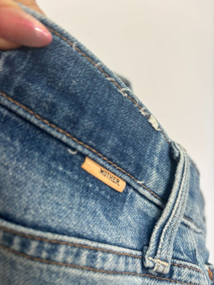 light denim wash MOTHER jeans, 28