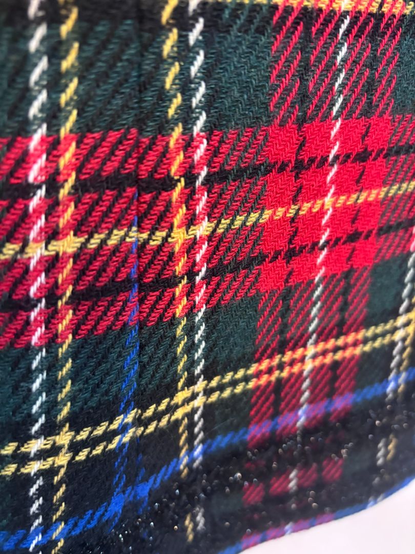 red and green J Crew collection Tartan coat, 10
