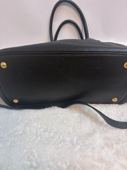Prada Black Calfskin Top Handle Bag