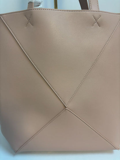 ballet pink Walter Baker Kate tote, 10 in drop handle x 13w x 13L