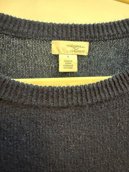 Dark Navy Halogen sweater, S