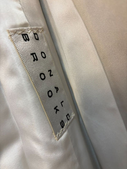 ivory Donald Brooks mink coat, s/m