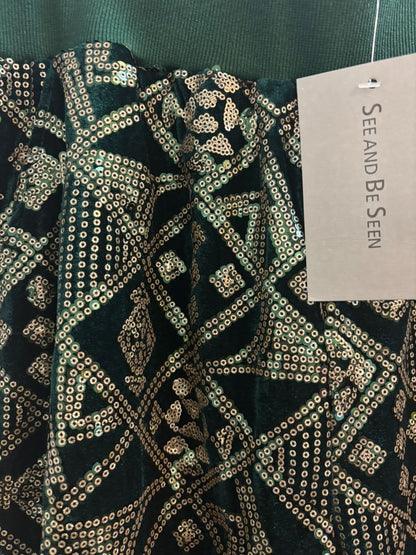 green See and be Seen elastic joggers, 2 s, 2M , 2 l