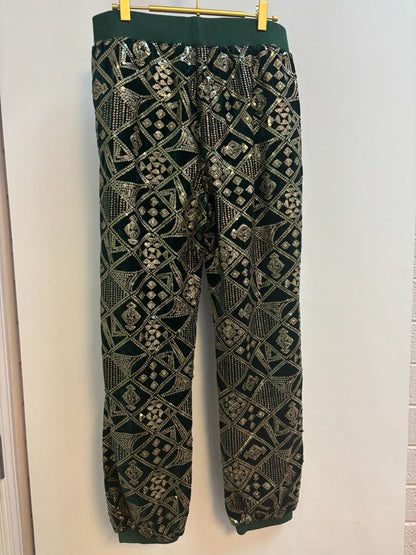 green See and be Seen elastic joggers, 2 s, 2M , 2 l