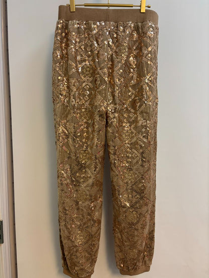 beige See and be Seen elastic joggers, 2 s, 2M , 2 l