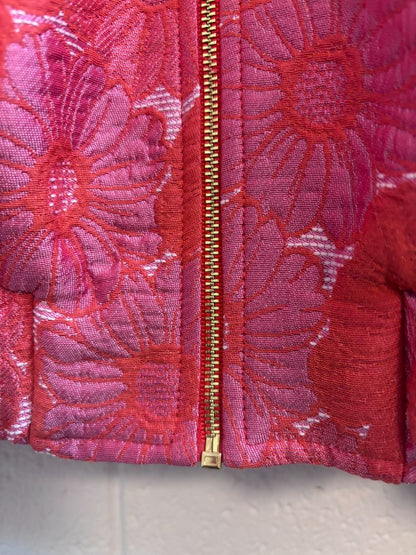 pink and coral Trina Turk jacquard set, M