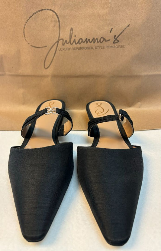 Sam Edelman Judie Bit Mule in black leather
