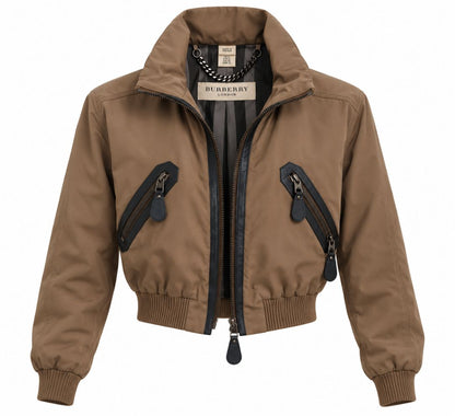 Burberry cropped bomber jacket