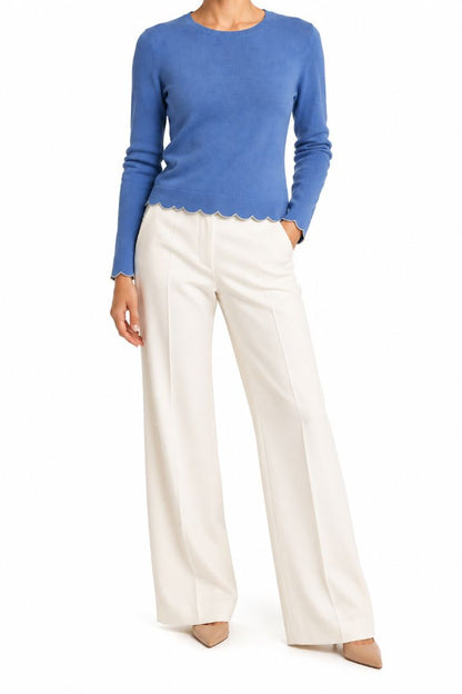 J.Mclaughlin crew neck long sleeve
