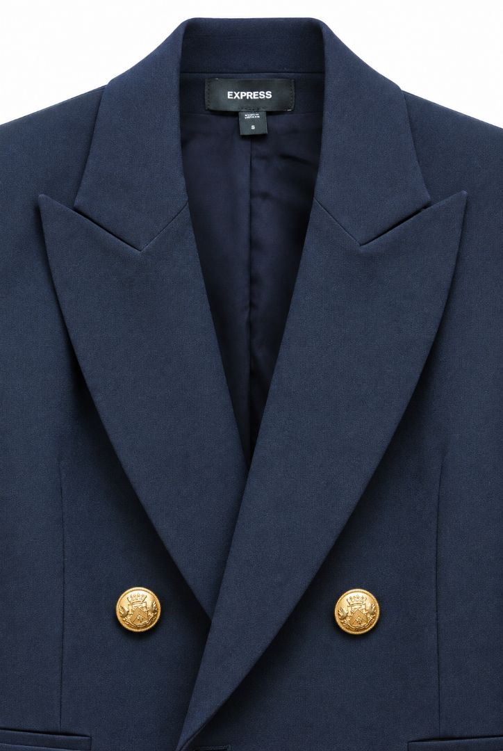 Express Gold button blazer