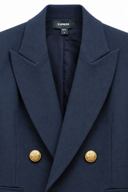 Express Gold button blazer