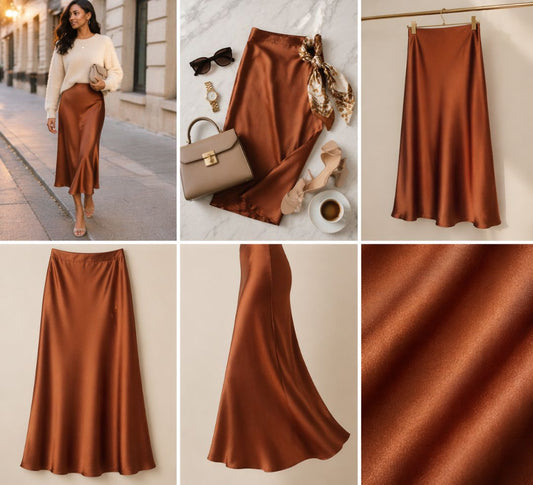 marigold NA skirt satin, M