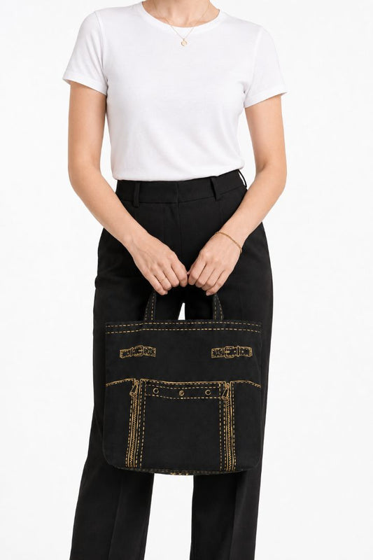 YSL trompe-l’œil tote