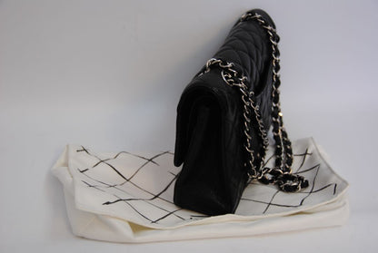 Chanel double flap caviar