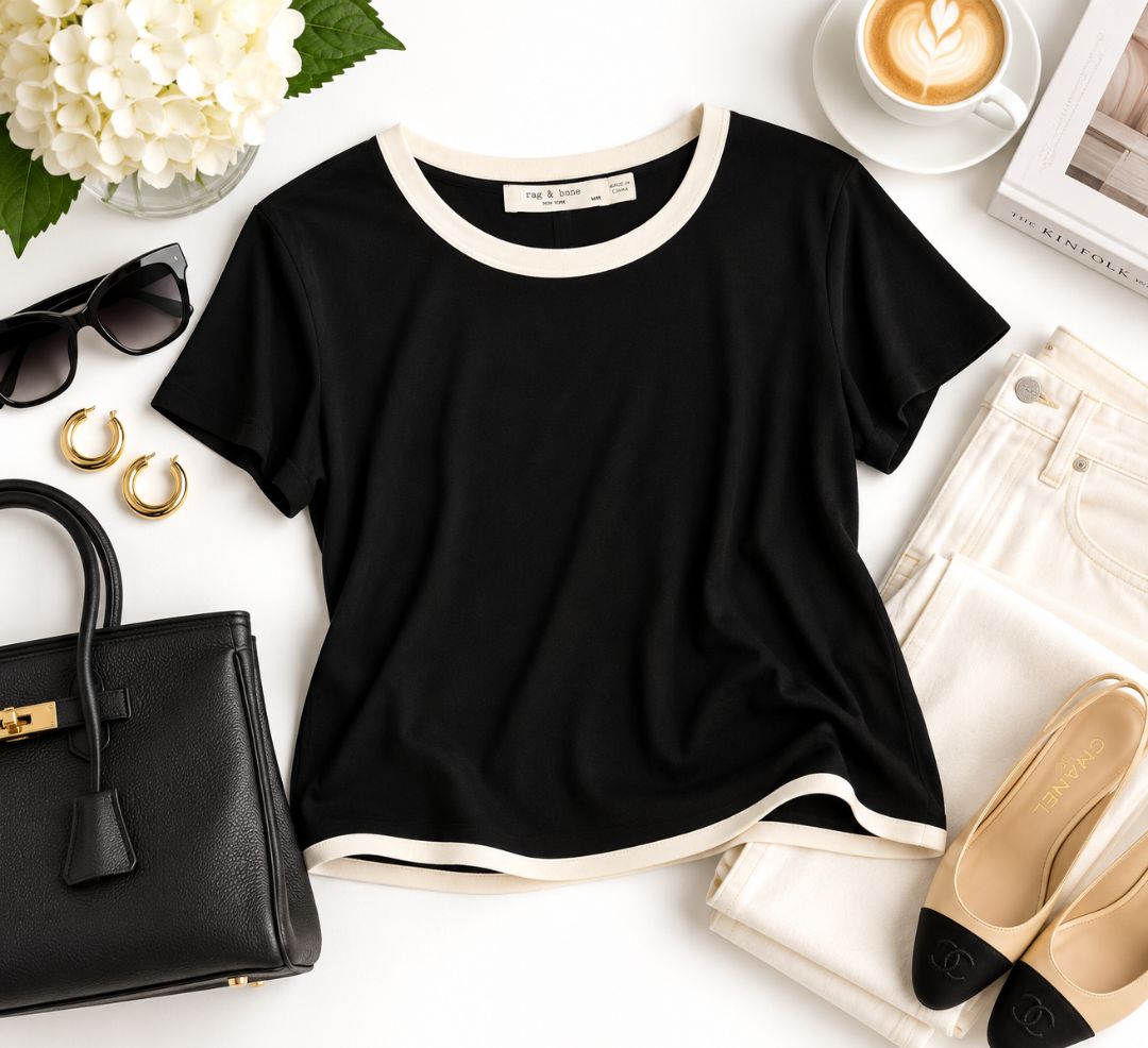 Rag & Bone two tone top
