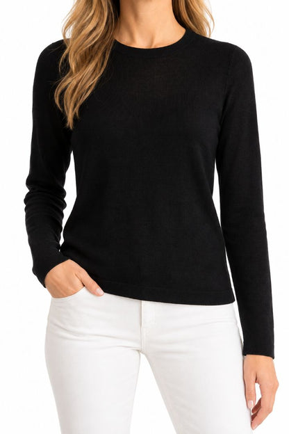Vince crew neck long sleeve shirt