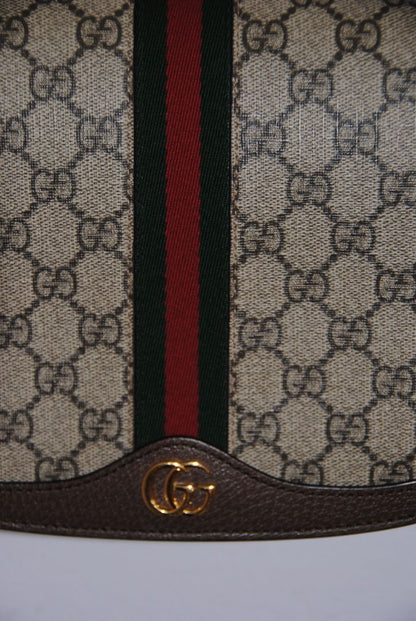 Gucci Ophidia GG Supreme Web Stripe Shoulder Bag