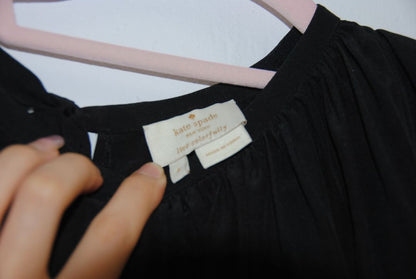 Kate Spade back tie blouse