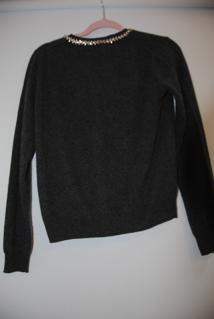 Elie Tahari beaded sweater