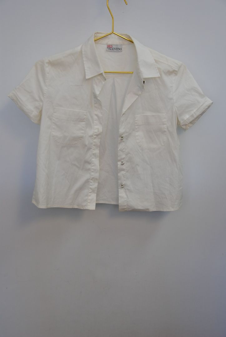 Red Valentino white button up