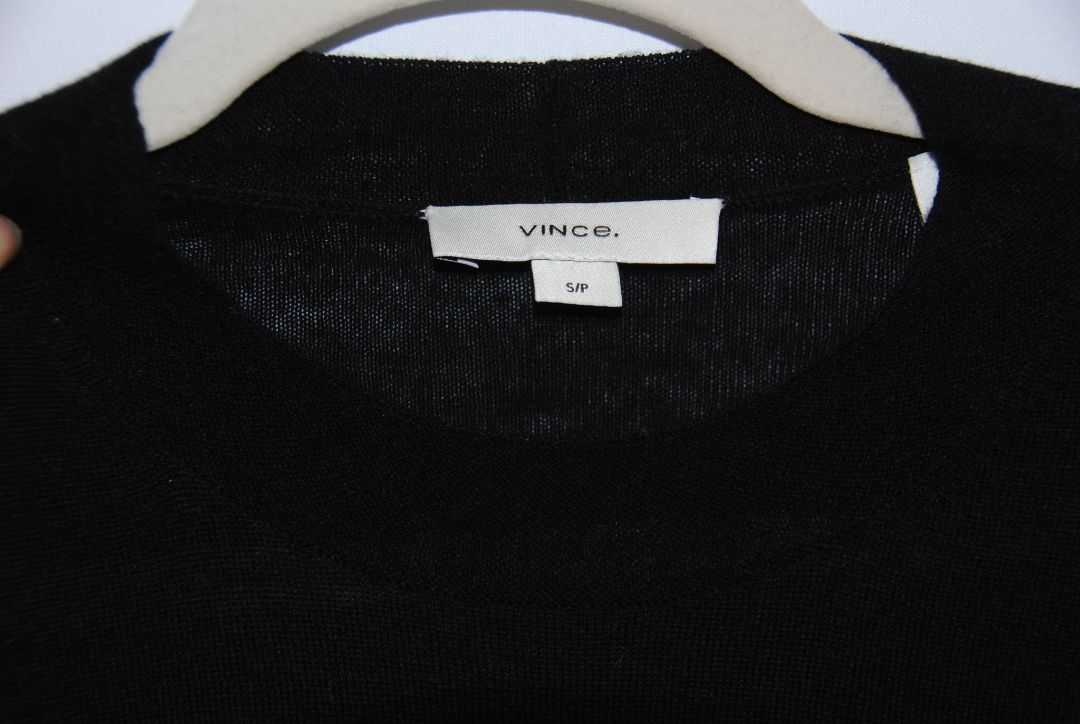 Vince crew neck long sleeve shirt