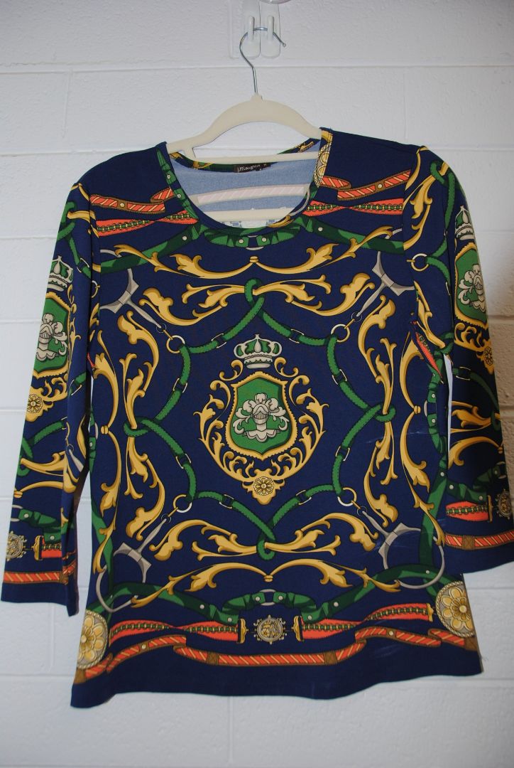 J.Mclaughlin equestrian top