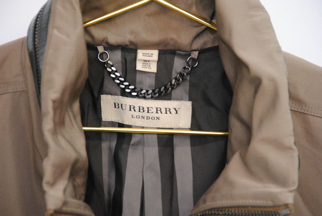 Burberry cropped bomber jacket