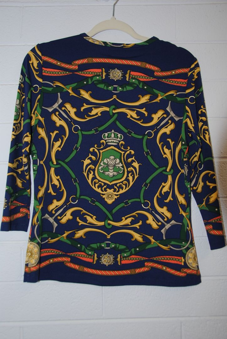 J.Mclaughlin equestrian top