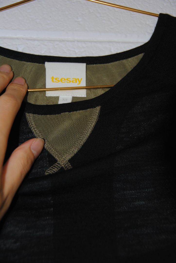 Tsesay sheer shirt