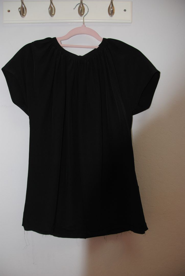 Kate Spade back tie blouse