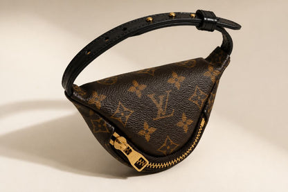 Monogram Louis Vuitton Micro Bumbag Monogram Bag Charm