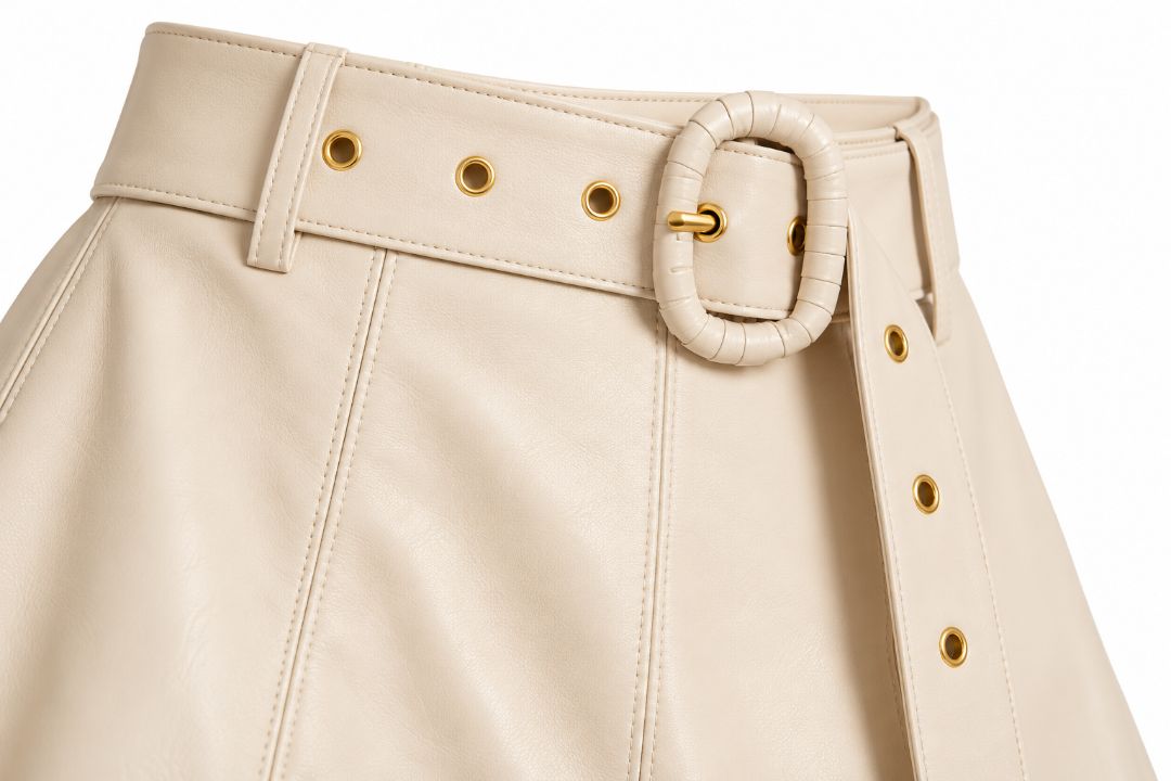 Haute Monde pleather skirt