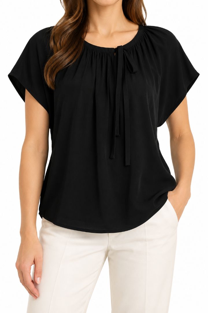 Kate Spade back tie blouse