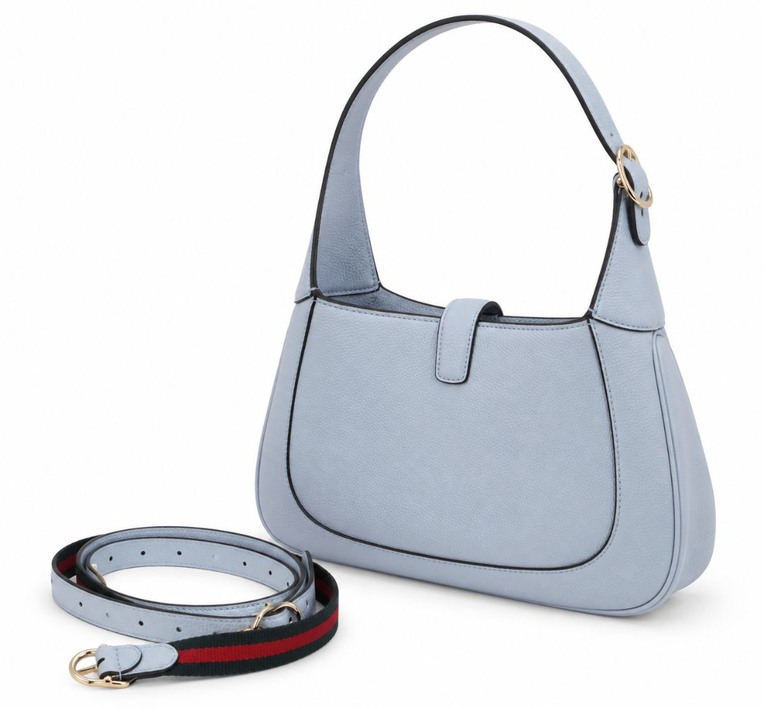light blue Gucci 1961 Jackie complete set