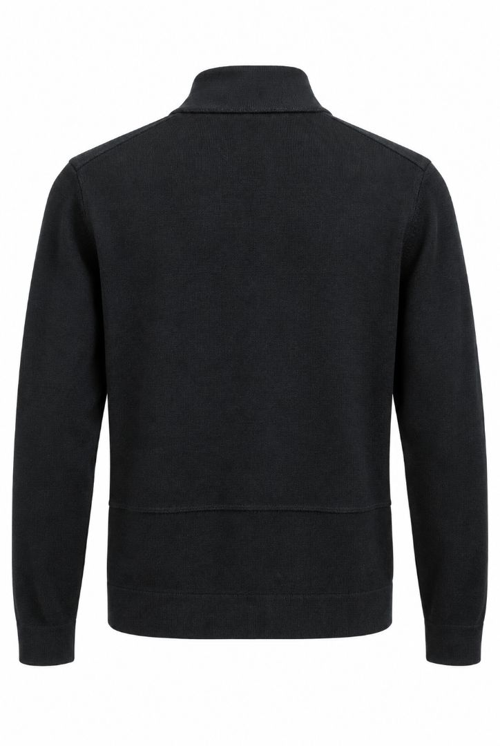 Faconable cotton full zip up