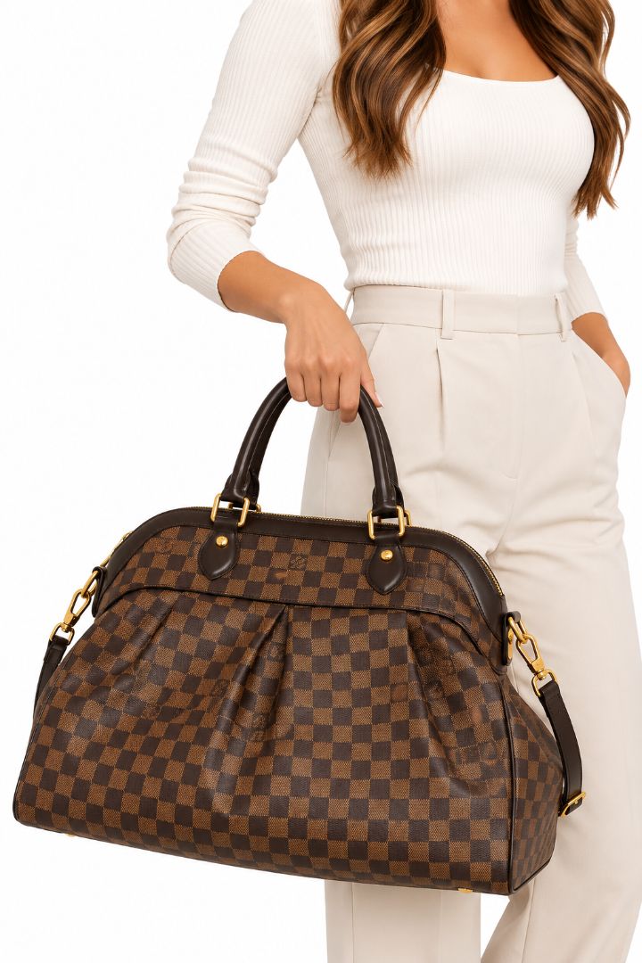 Louis Vuitton Trevi with strap and dust bag