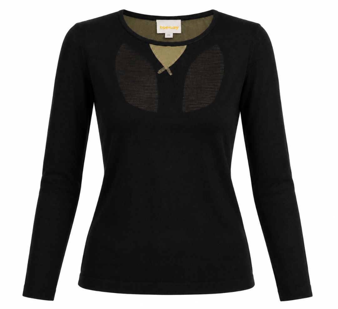Tsesay sheer shirt