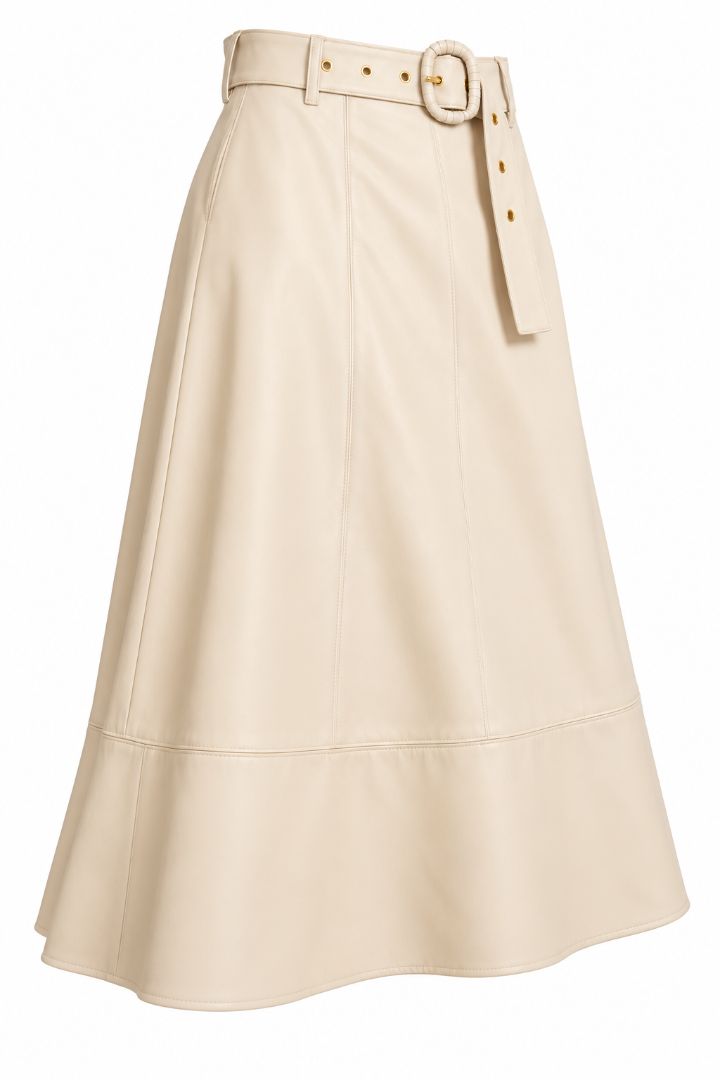 Haute Monde pleather skirt