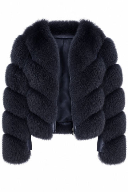 Gian Mori fur and leather jacket
