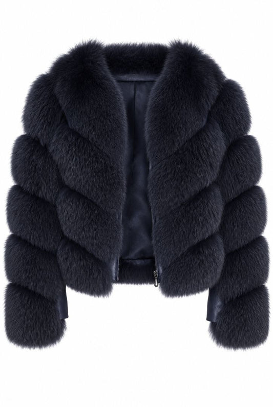 Gian Mori fur and leather jacket