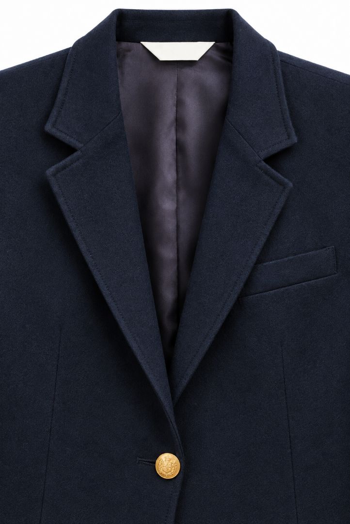 Talbots vintage navy blazer