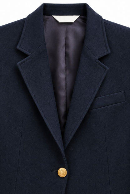 Talbots vintage navy blazer